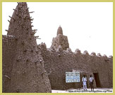 The Djingareyber Mosque in Timbuktu UNESCO world heritage site, Mali